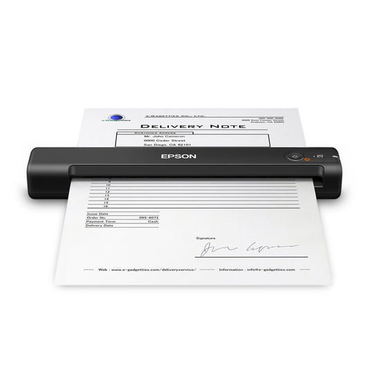 Escáner de Escritorio Portátil Epson WorkForce ES-50 600dpi 5.5ppm USB 2.0