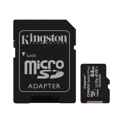 Tarjeta de Memoria MicroSD Kingston Canvas Select Plus 64GB